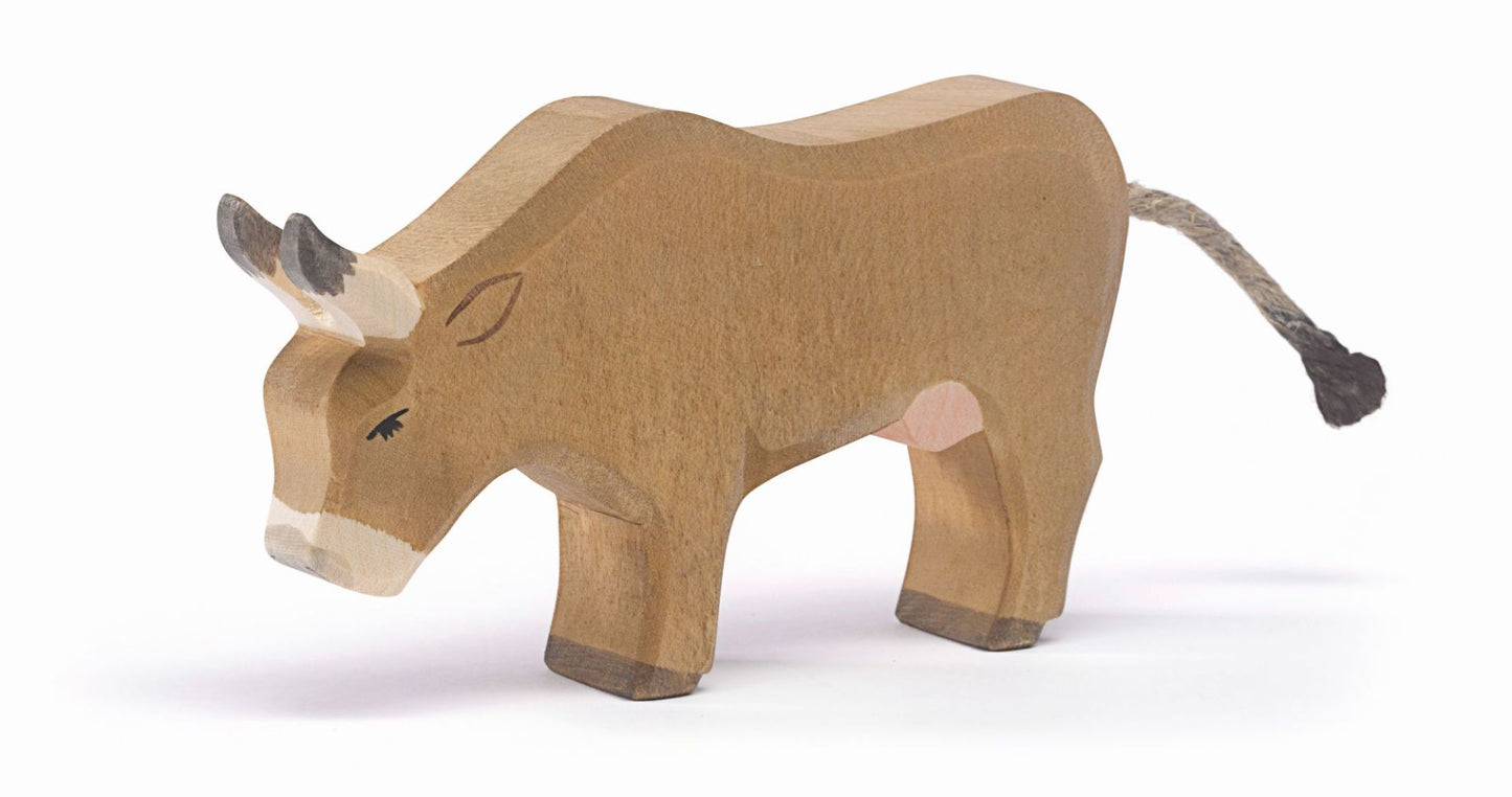 Almkuh fressend, Ostheimer 11052