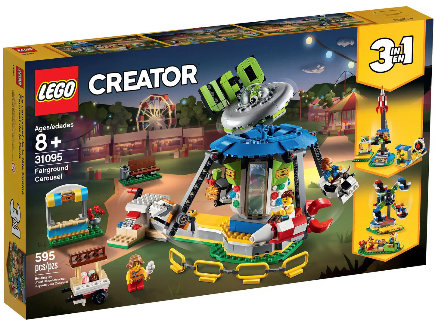 Jahrmarktkarussell, LEGO 31095