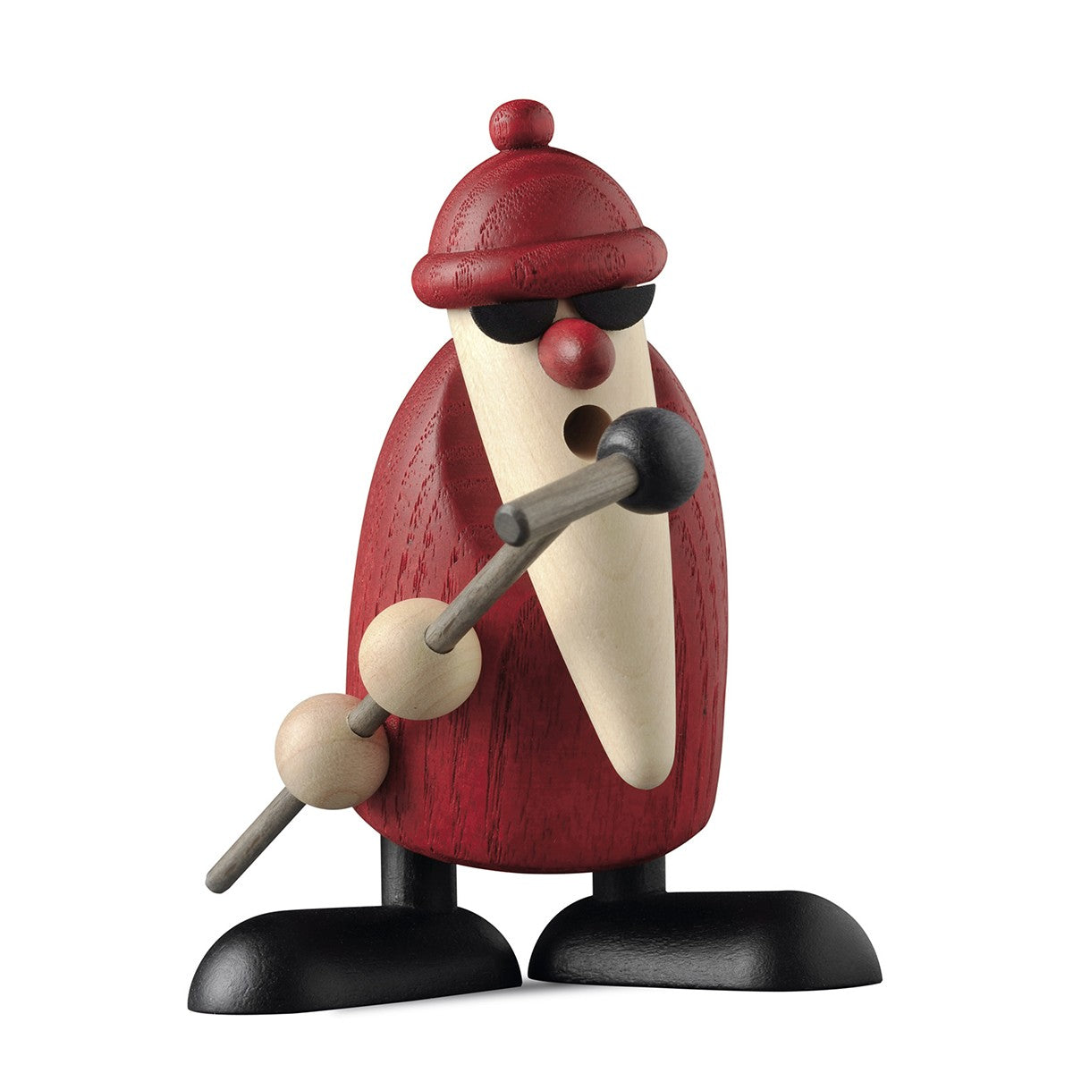 Weihnachtsmann am Mikrofon extrovertiert, Köhler 6532