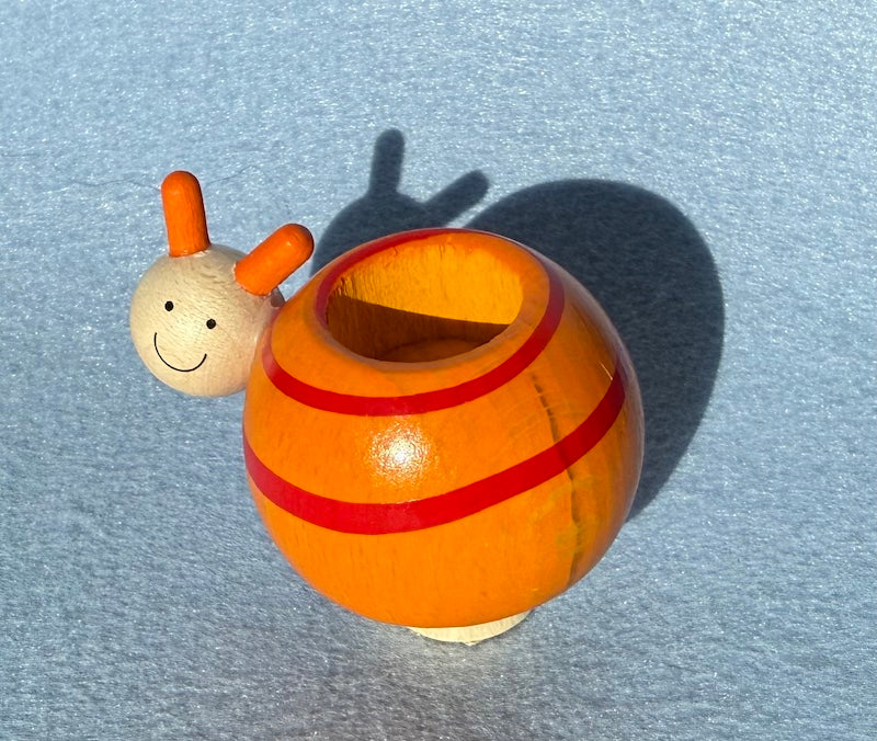 Steckfigur Schnecke 00110, Kerzenhalter