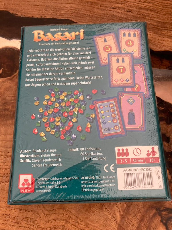 Basari, Kartenspiel NSV 4028