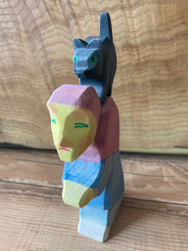 Ostheimer Hexe mit Katze 25100