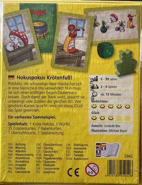 Hokuspokus Krötenfuß! - HABA 5942