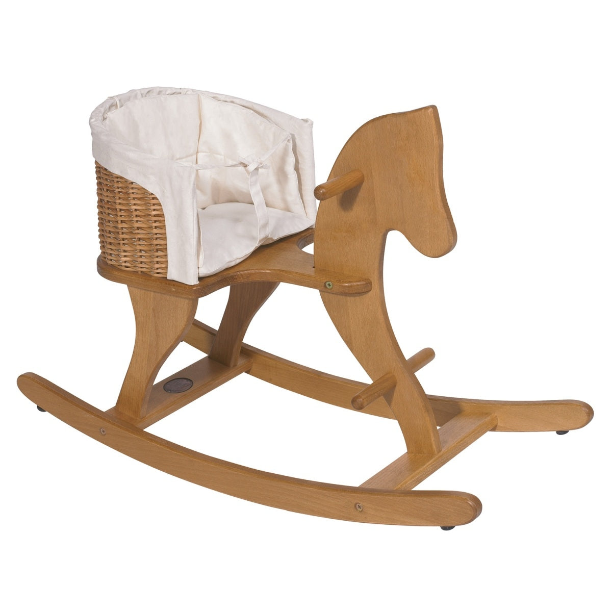 Schaukelpferd mit Korbsitz, MOULIN ROTY 720244