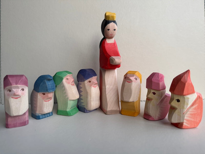 Schneewittchen , Ostheimer 25050 und die sieben Zwerge 8-tlg.