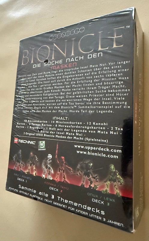 Sammelkartenspiel BIONICLE Die Suche nach den Masken, LEGO Technic