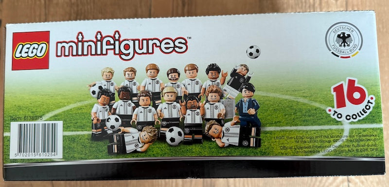 60 Minifiguren Serie DFB Die Mannschaft EM Display Box, LEGO Item: 6138975
