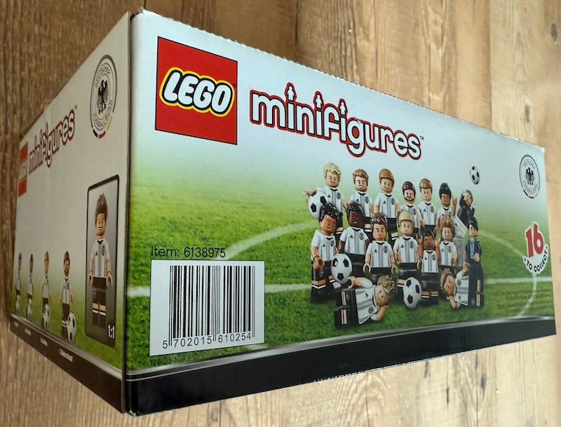 60 Minifiguren Serie DFB Die Mannschaft EM Display Box, LEGO Item: 6138975