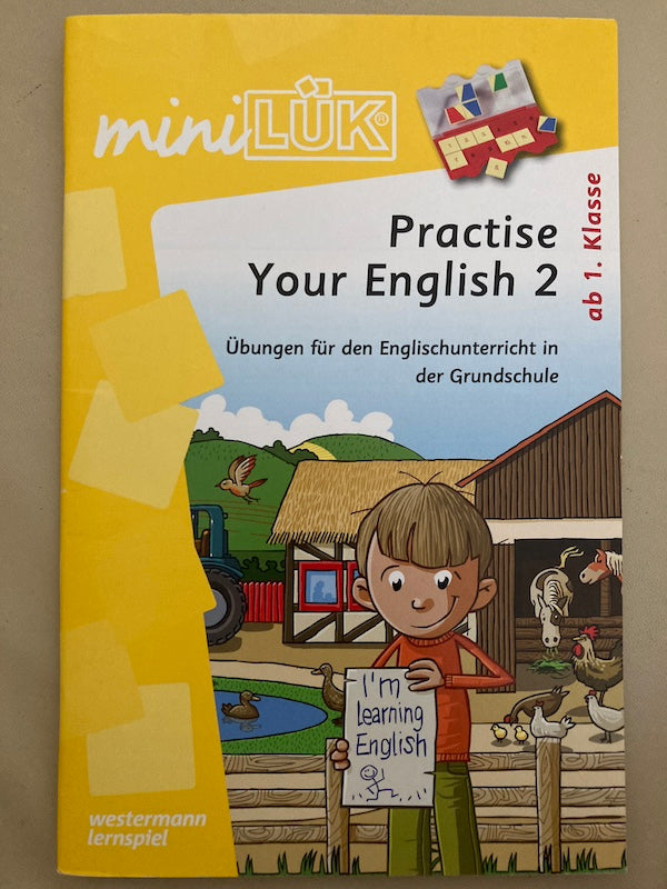 MiniLÜK, Practise Your English 2, ab 1 Klasse