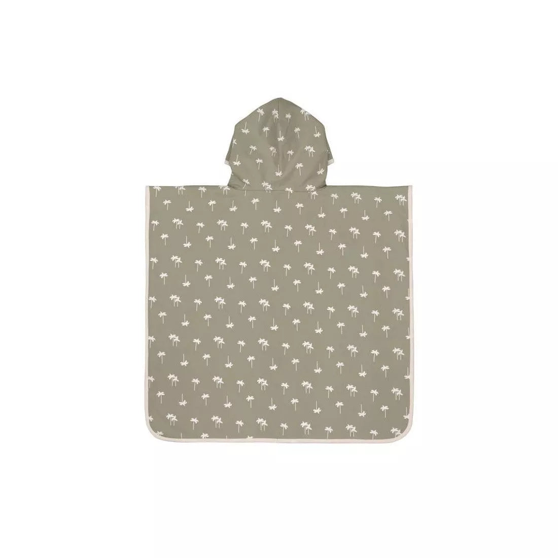 Anti-UV-Strandponcho, Splash&Fun, Palm Tree Olive, Lässig 1433003527
