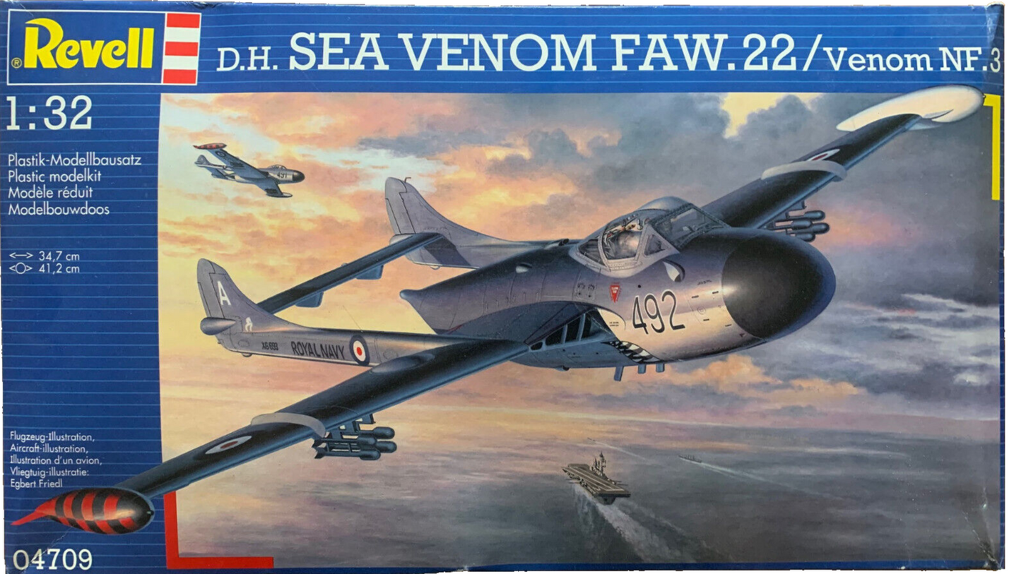 De Havilland Sea Venom FAW.22/Venom NF.3, Revell 04709