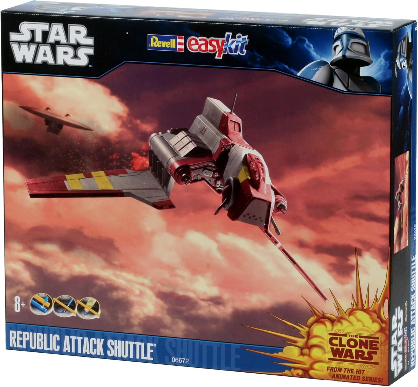 Republic Attack Shuttle (Clone Wars), Revell 06672