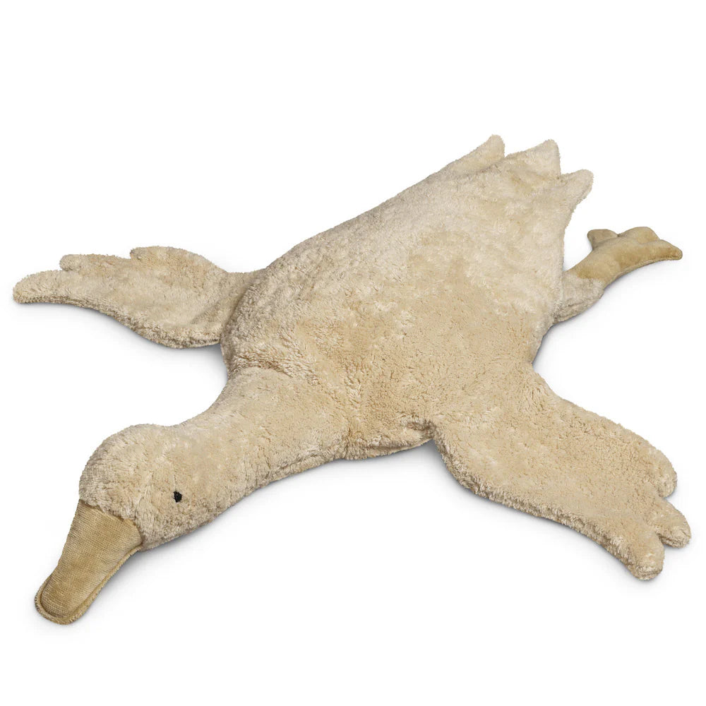 Naturwelt, Kuscheltier Gans, groß, linen, Senger Y21096