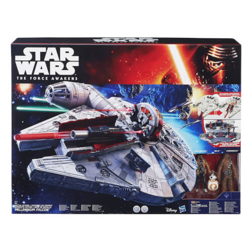 Star Wars E7 Battle-Action Millennium Falke, Hasbro B3678EU4