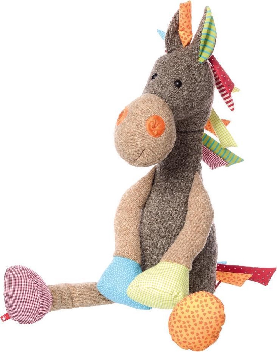 Kuscheltier Pferd im Patchworkstyle, Sweety, Sigikid 38744