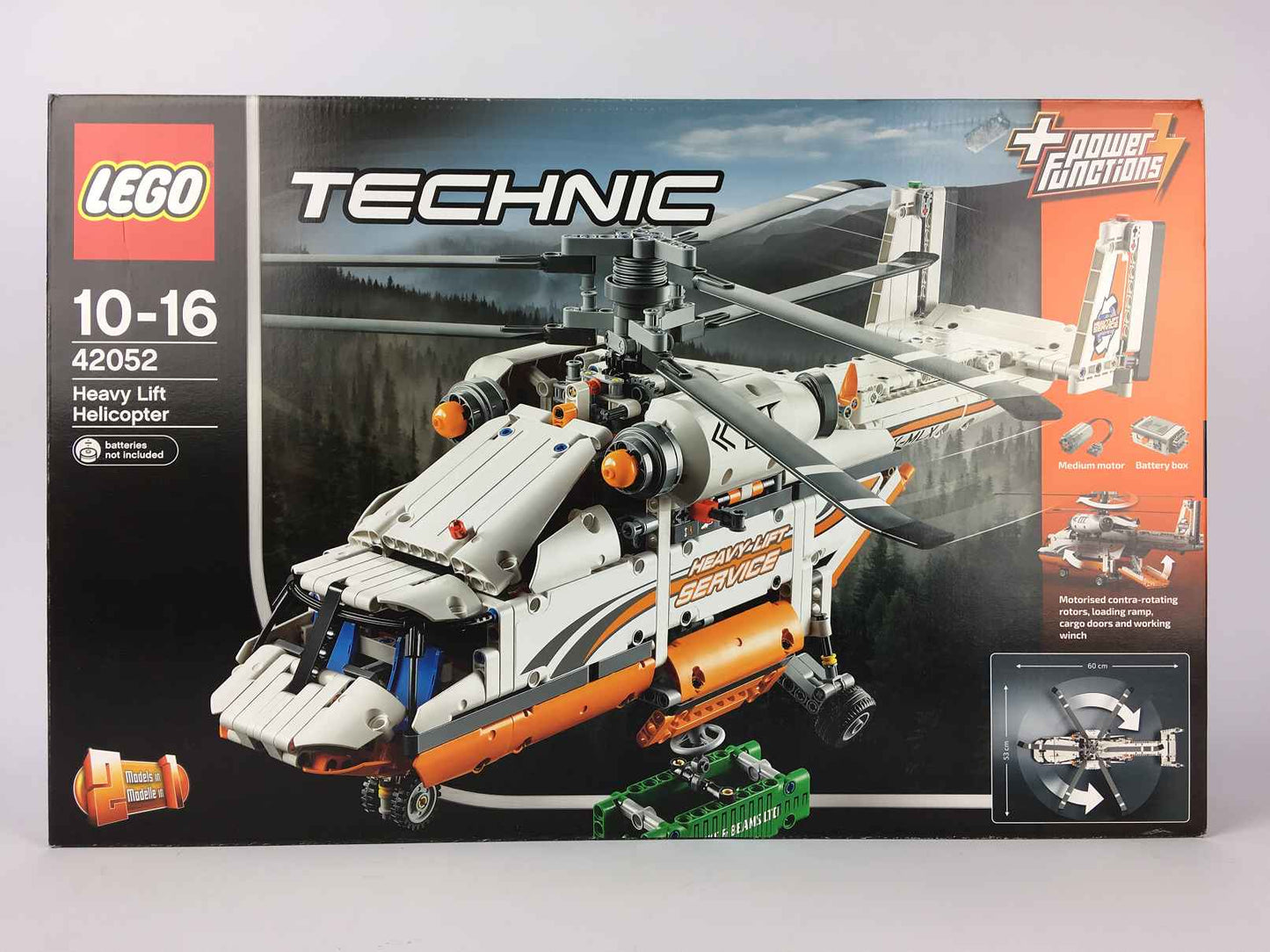 LEGO Technic 42052 – Schwerlasthubschrauber – 1