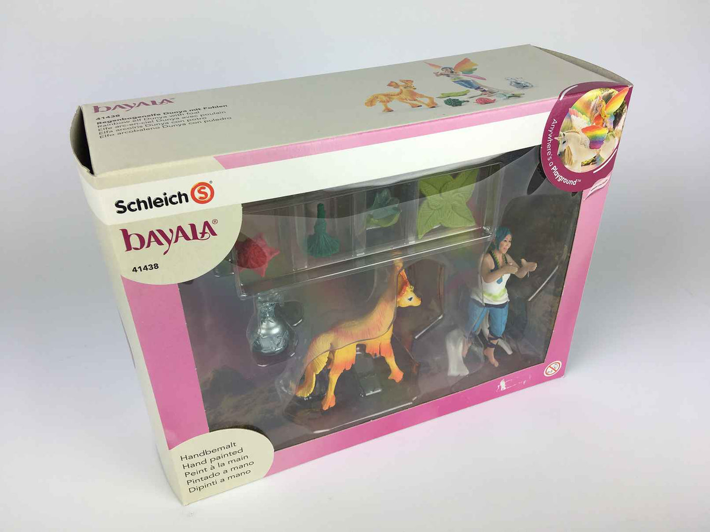 Schleich 41438 Bayala Regenbogenelfe Dunya mit Fohlen-3