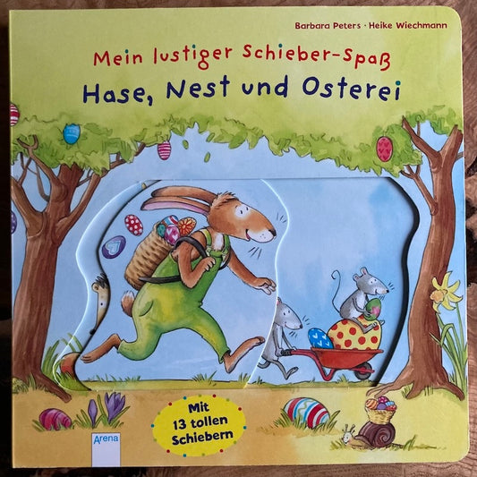 Hase, Nest und Osterei - Mein lustiger Schieber-Spaß