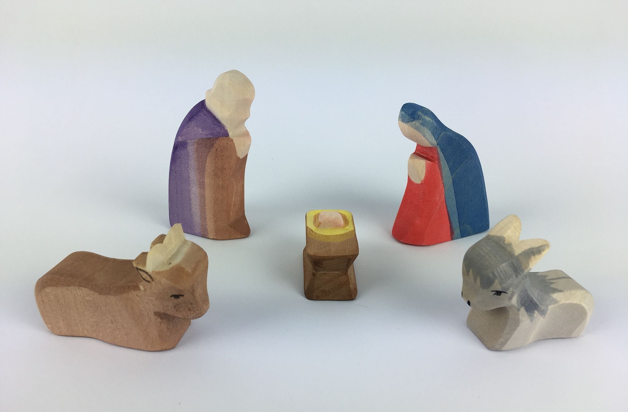 Ostheimer Heilige Familie Serie Miniatur - Weihnachtskrippe