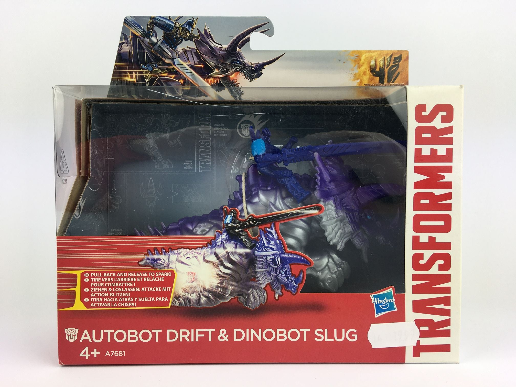 transformers drift spielzeug Hasbro A7681 - Transformers Autobot Drift & Dinobot Slug – Spielkistenwelt