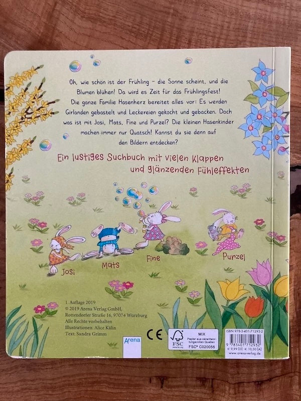 Wo verstecken sich die kleinen Häschen? Arena