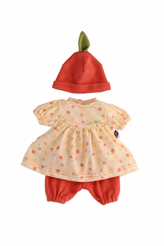 Kleidung zu Puppe Schlummerle 32 cm, Kleidung Erdbeerchen, Schildkröt 0032229