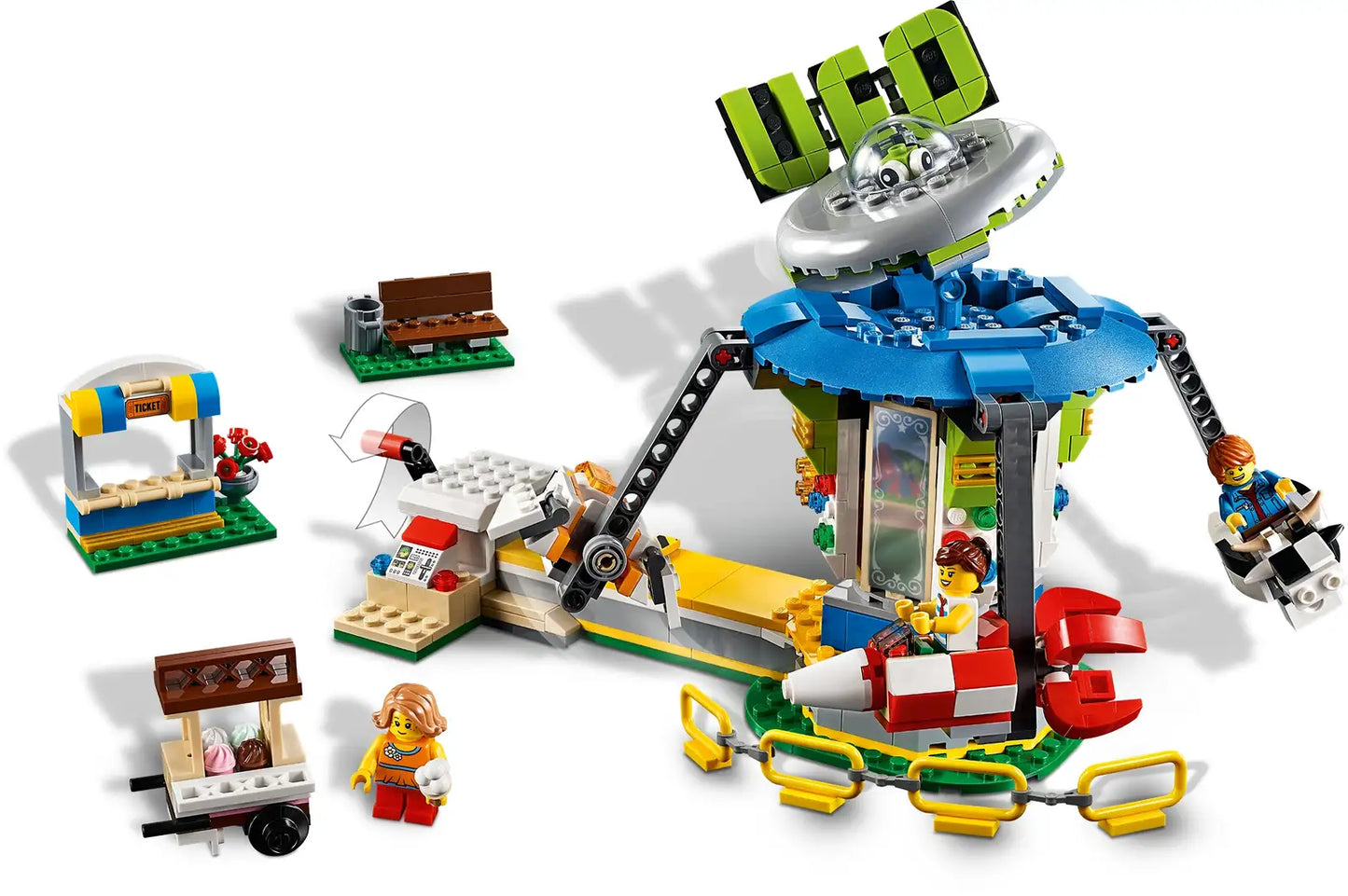 Jahrmarktkarussell, LEGO 31095