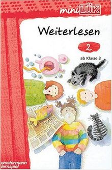 Mini LÜK, Übungshefte, Weiterlesen 2, ab Klasse 3