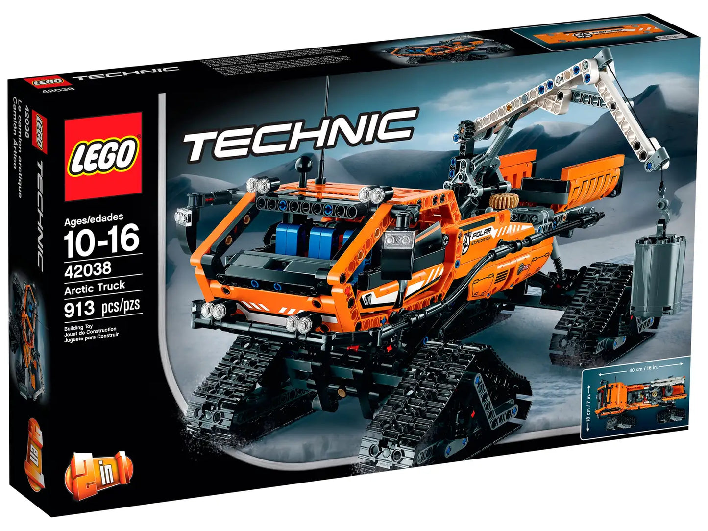 Arktis-Kettenfahrzeug, LEGO Technic 42038