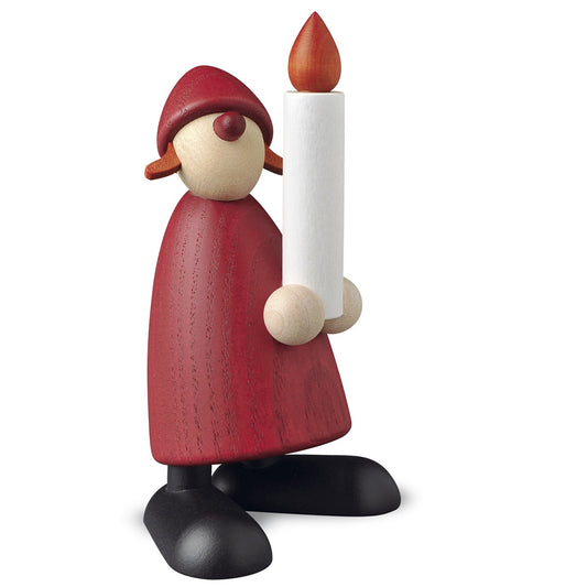 Weihnachtsfrau mit Kerze, klein, Köhler 6434