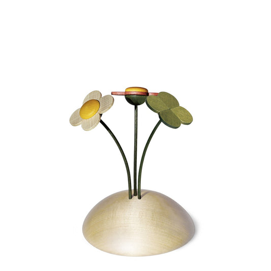 Wiese mit 2 Blumen und 1 Kleeblatt, natur, Köhler 8310