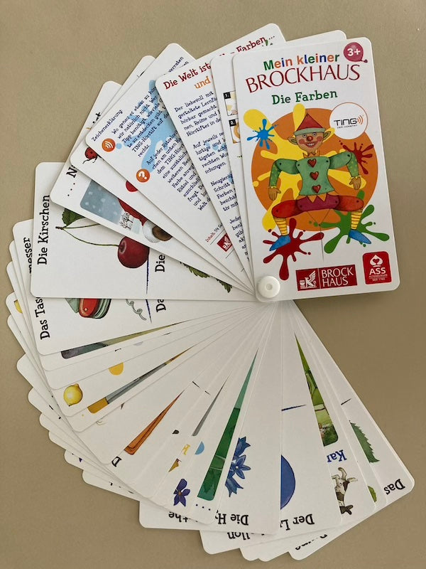 Mein kleiner Brockhaus - Die Farben TING - Karten, ASS 22571341