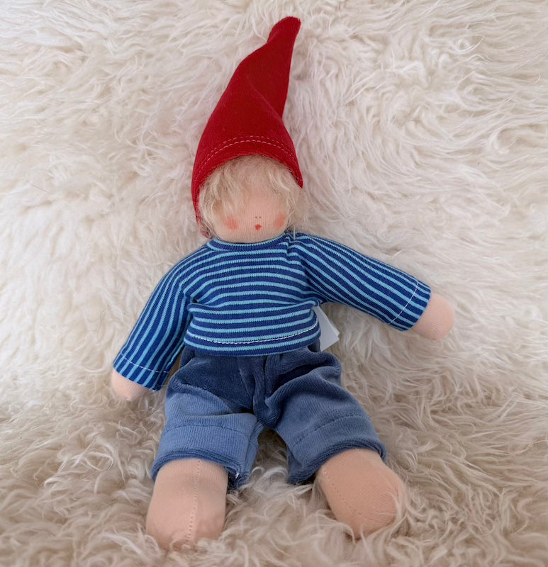 Kleine Puppe Zwerg Frederik, Haare, Nanchen 217405