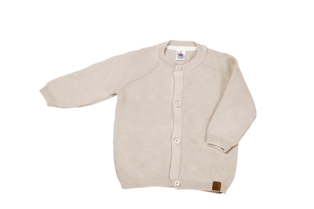 Strickjacke sand, Hansekind 24681, 24682