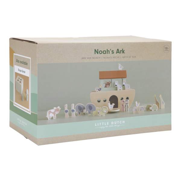Arche Noah aus Holz von Little Dutch LD7050, personalisiert für Sophie.