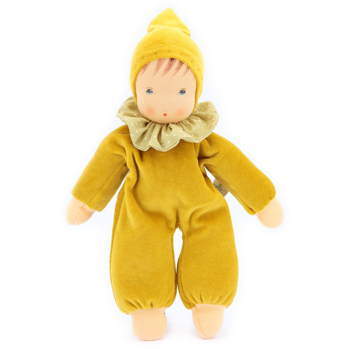 Kuschelpuppe Puppe Nani goldgelb, 30 cm, Nanchen 159009