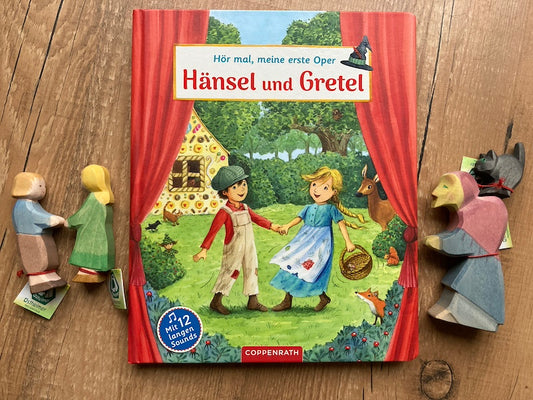 Set, das Buch "Hänsel und Gretel" von Coppenrath und Ostheimer Figuten