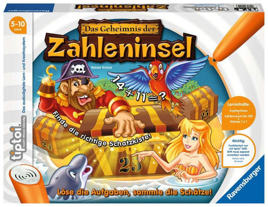 tiptoi® Lernspiel Geheimnis der Zahleninsel, Ravensburger 005123