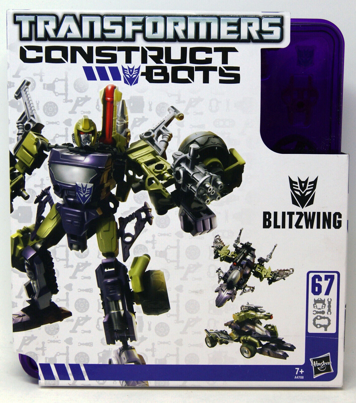 Transformers Construct Bots Blitzwing - Hasbro