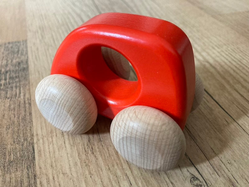 Bajo 41310C, Holzauto, Greifling, Rot