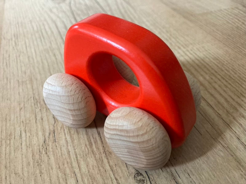 Bajo 41310C, Holzauto, Greifling, Rot