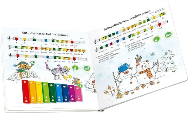 Alle meine Weihnachtslieder, BOOKii® Tessloff Verlag ISBN 978-3-7886-4122-1