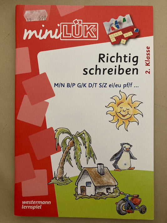 MiniLÜK, Richtig schreiben,  2. Klasse, Deutsch