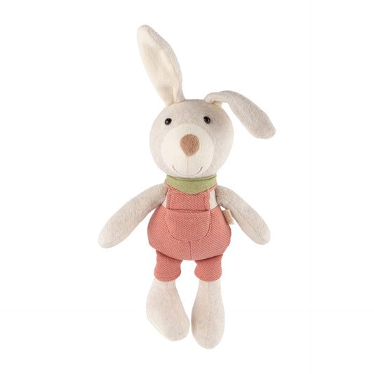 KUSCHELTIER HASE MIT LATZHOSE, MAGOHANY, Sigikid 39921