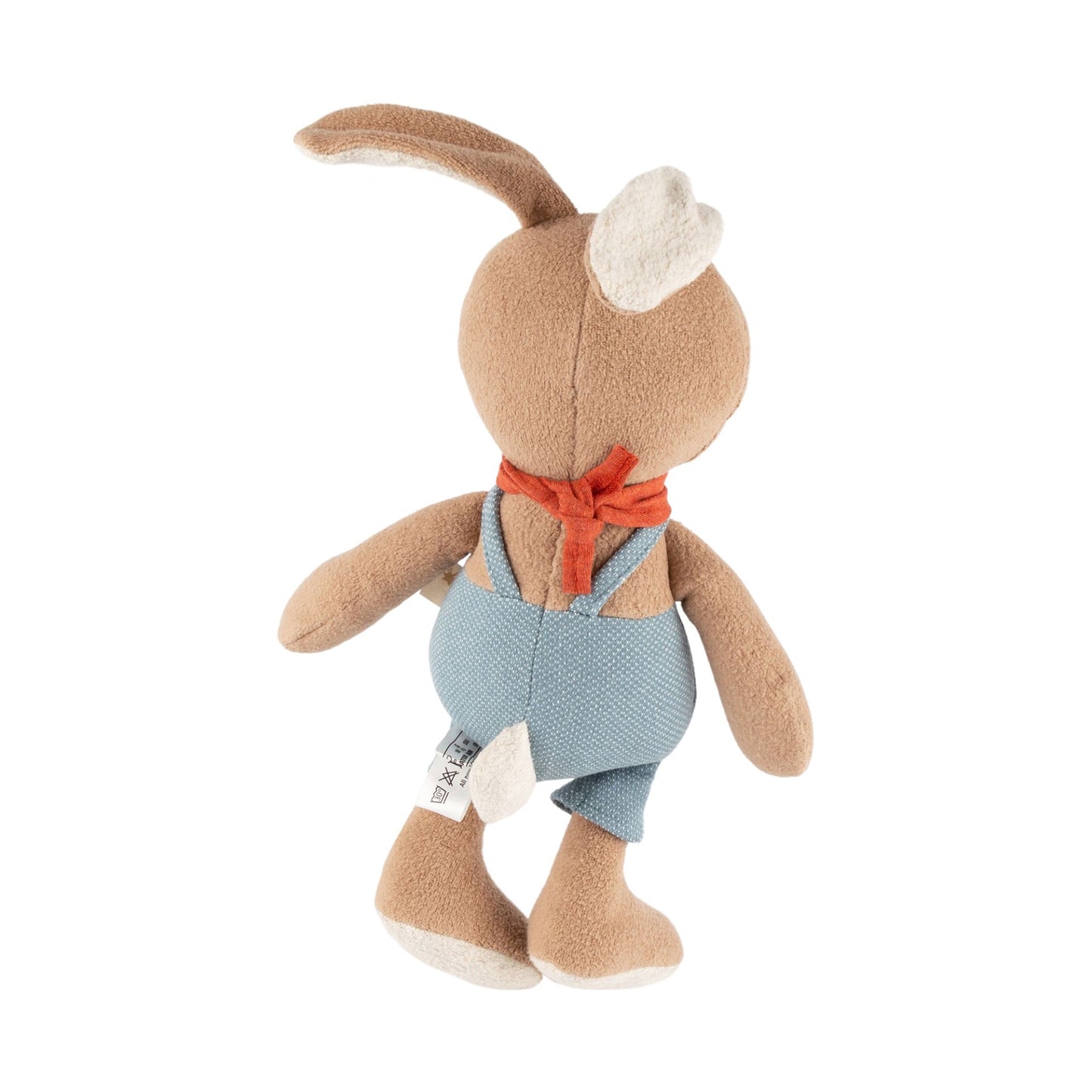 KUSCHELTIER HASE MIT LATZHOSE, BLAU, Sigikid 39922