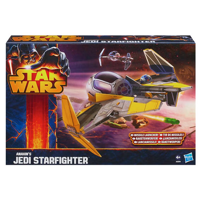 Star Wars Class II - Wave 2 2013 - Obi-Wan's Jedi Starfighter (Episode III)-HASBRO A2085