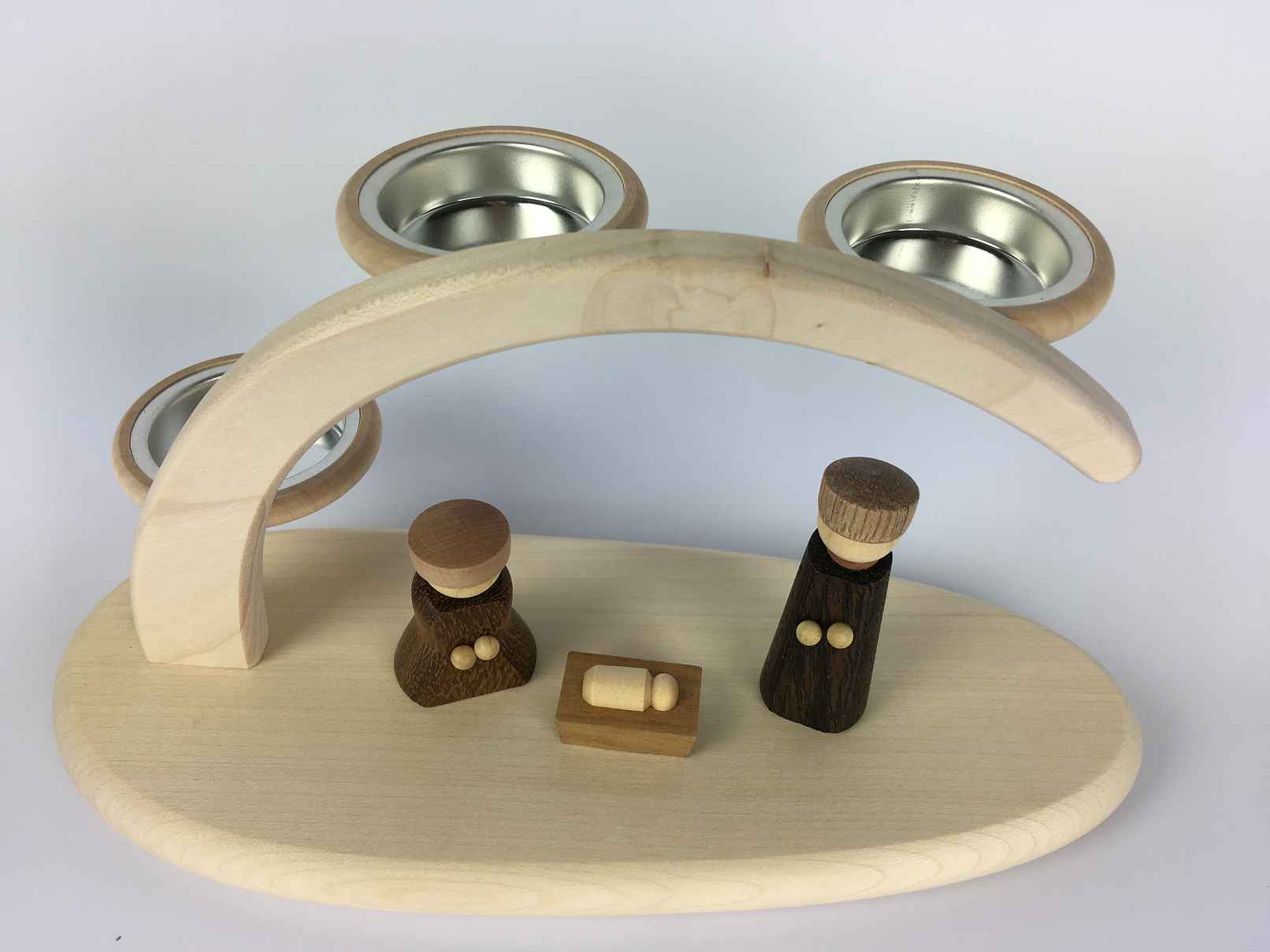 Leuchterbogen Christi Geburt Seiffener Volkskunst &#8211; 2