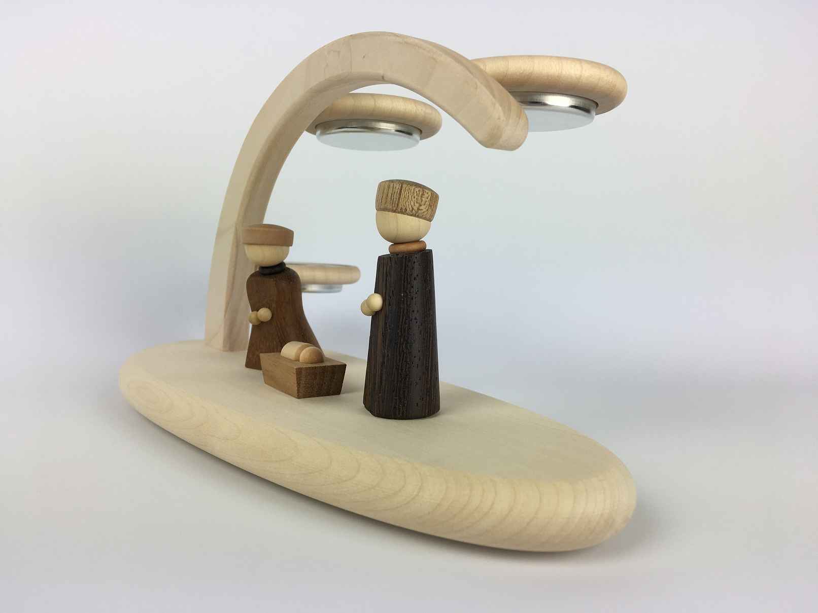 Leuchterbogen Christi Geburt Seiffener Volkskunst &#8211; 3