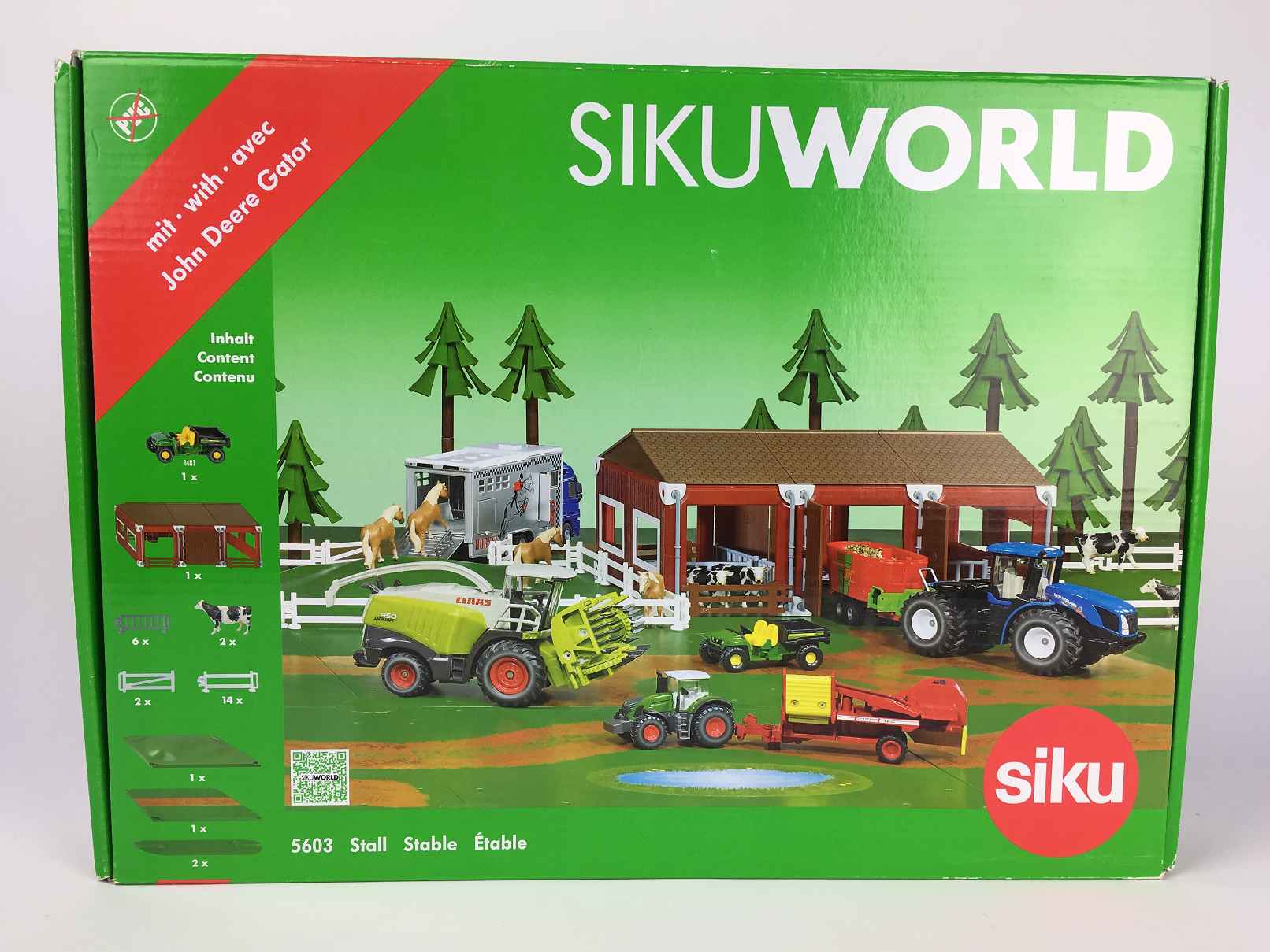 Siku 5603 SikuWorld Stall-1